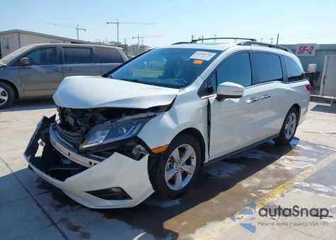 2019 Honda Odyssey Ex-L z USA, uszkodzony, nr VIN 5FNRL6H79KB059409